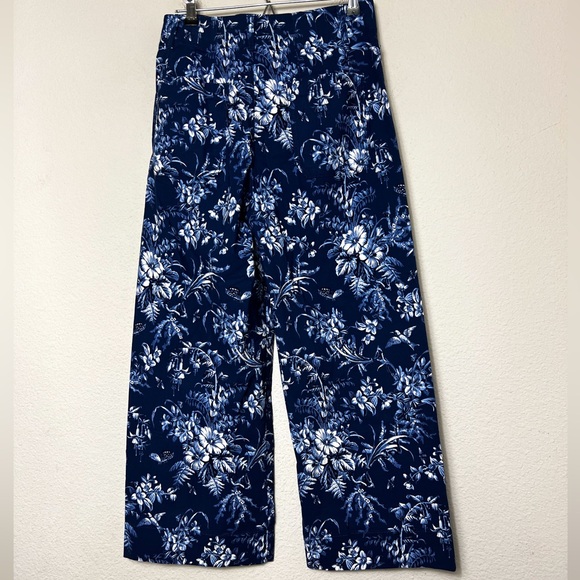 MAEVE Collette Floral Crop Wide Leg Pants - Picture 5 of 12